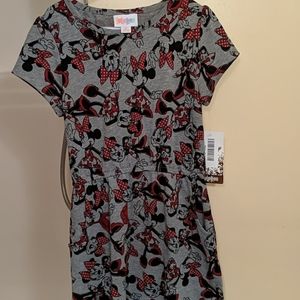 NWT Lularoe Mae 8 Minnie Mouse